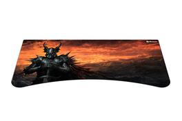 Arozzi - Arena Full-Surface, Interchangeable, Water-Resistant, and Washable Mouse Pad with Stitched Edges - D016 - Black