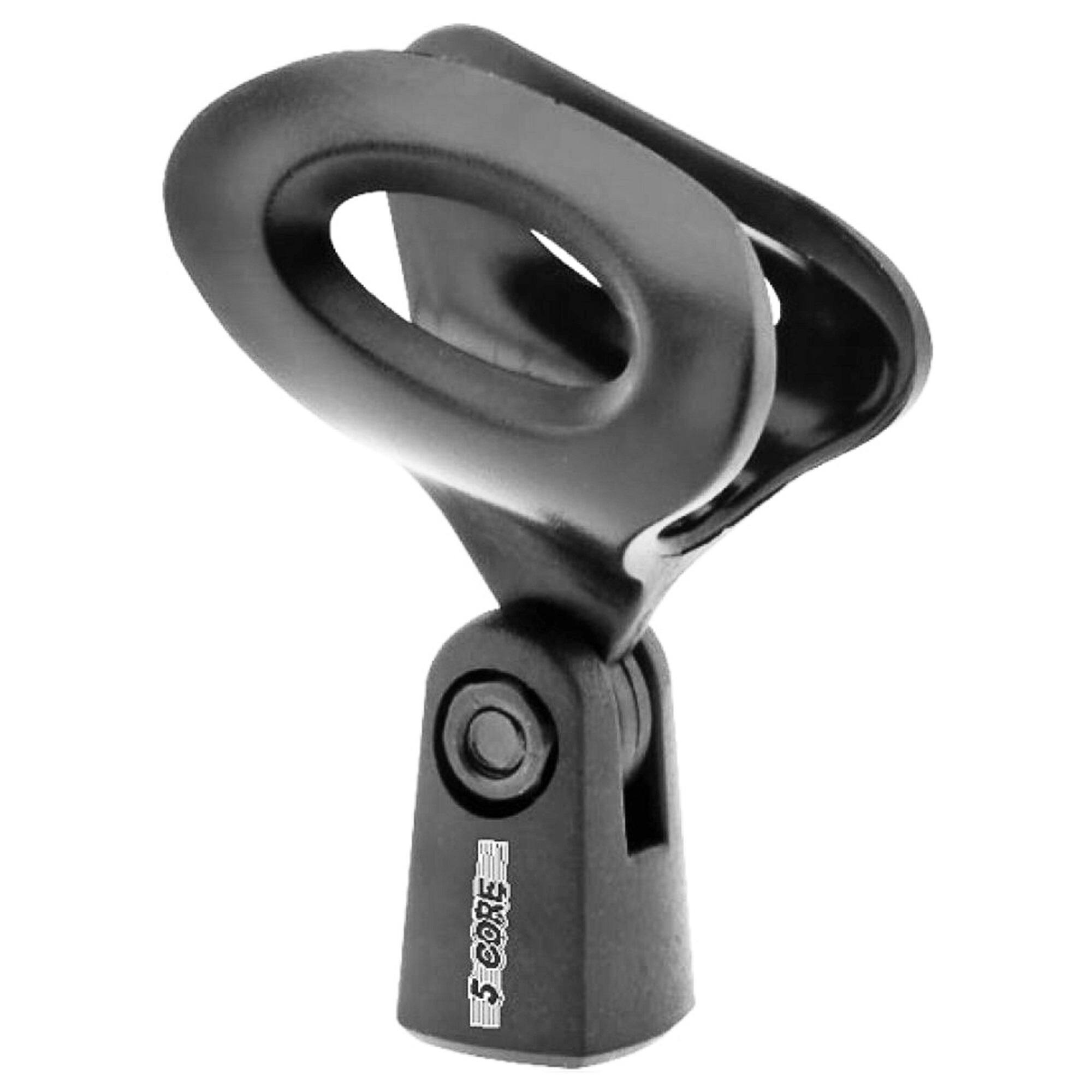 Alt View 4. 5 CORE - Microphone Clip Holder 4 Pieces with Screw Adapters 5/8 to 3/8 Inch-MC-03 2PCS.