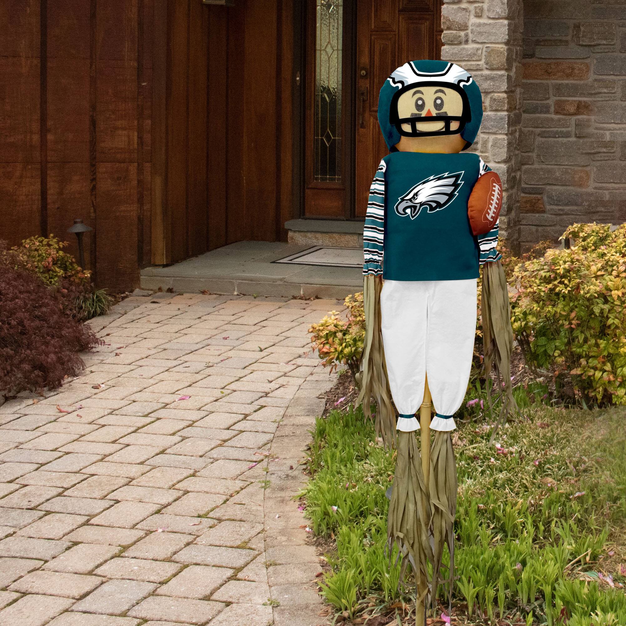 Alt View 2. Sporticulture - Philadelphia Eagles 5' Team Pride Scarecrow - Multicolor.