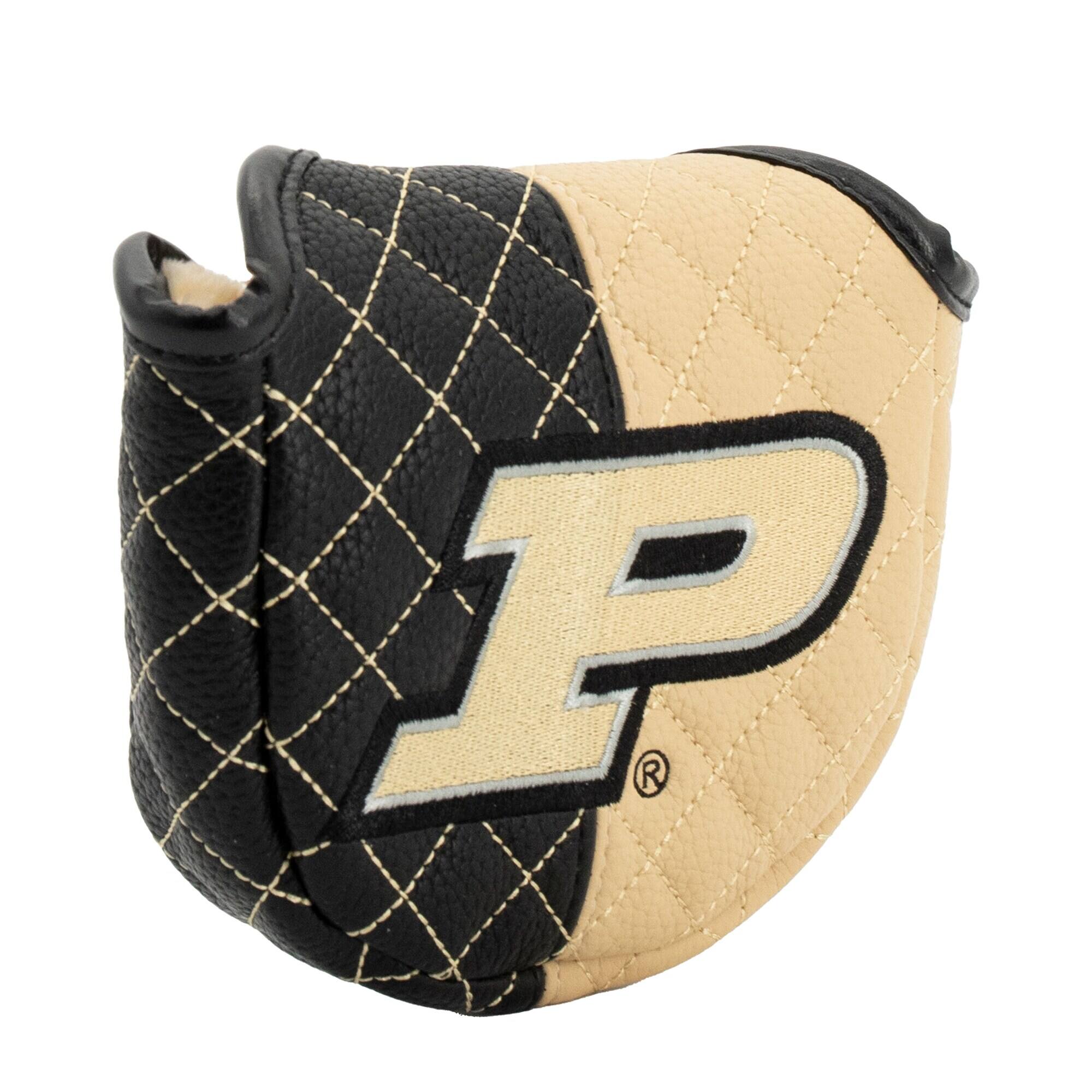 Alt View 2. Team Golf - Purdue Boilermakers Quilted Mallet Putter Cover - Multicolor.