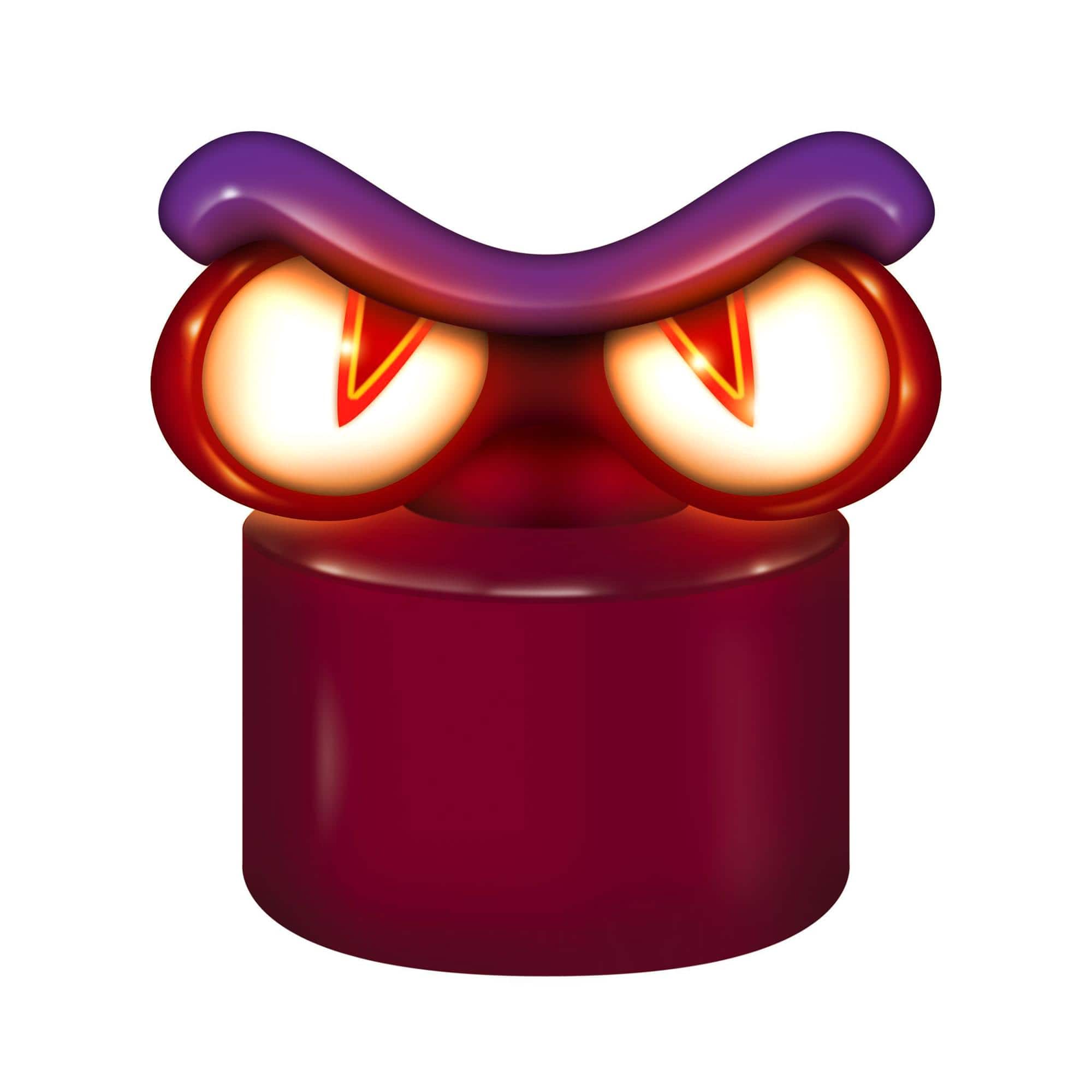 Funworld - Light-Up Haunted Hedge Halloween Décor - Red