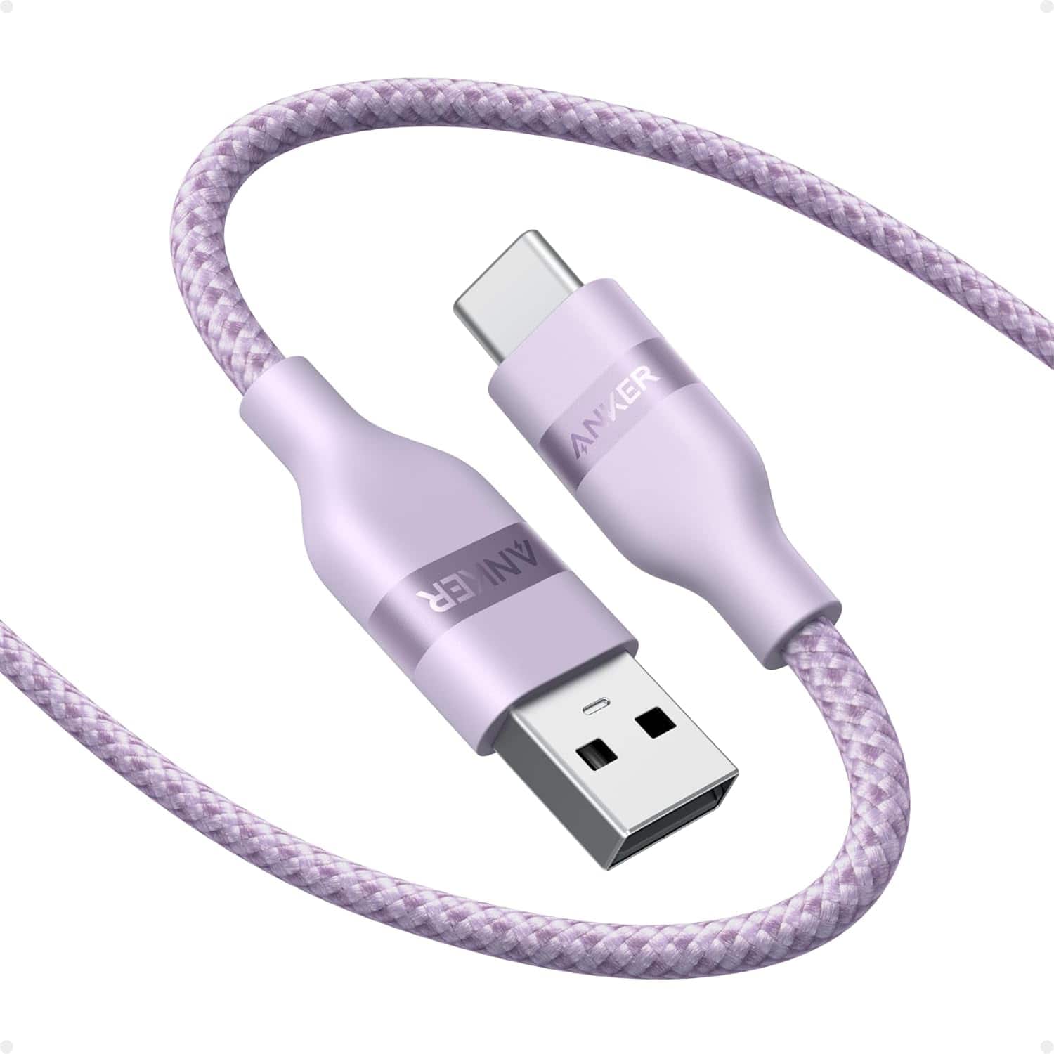 Anker - Car Carplay Cable for iPhone 17 16 Pro Max Plus - Violet