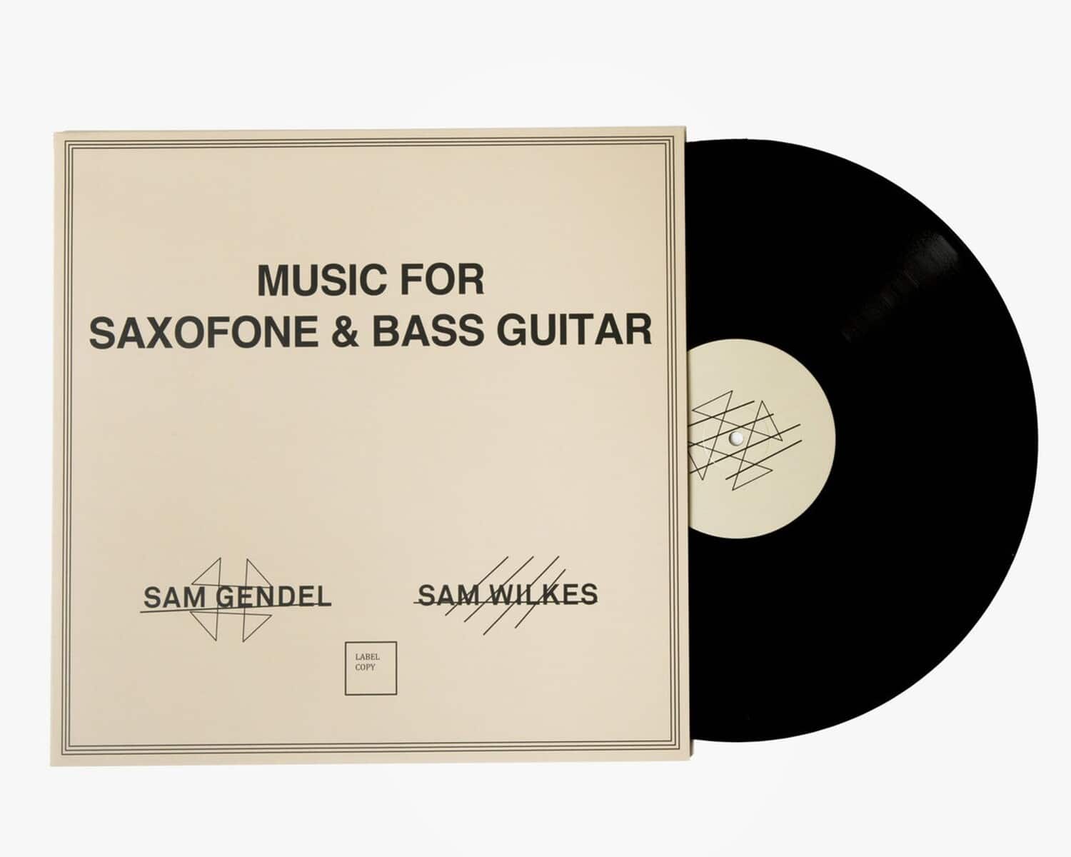 Sam Gendel - Music for Saxofone & Bass Guitar   - VINYL LP price history on PriceWatchPro