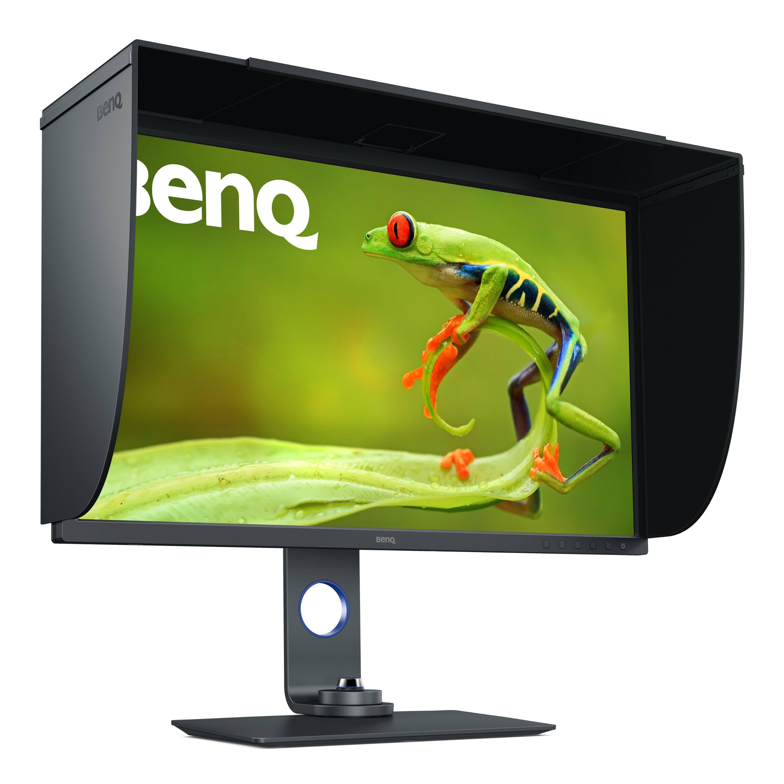Alt View 14. BenQ - AQCOLOR SW321C Photographer 31.5" IPS LED 4K 60Hz AdobeRGB USB-C  Monitor (HDMI/DP/USB-C 60W) - Gray.