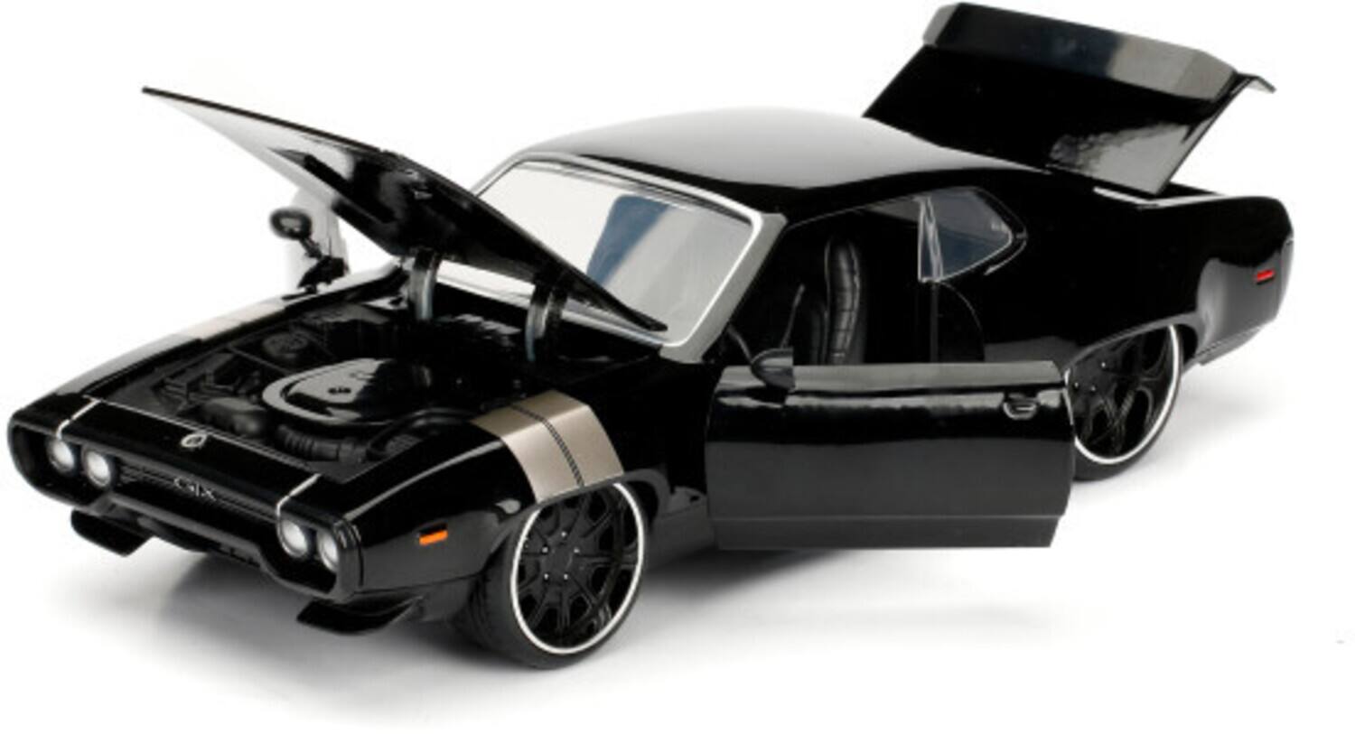 Jada Toys - 1:24 Fast & Furious 8 - Dom's Plymouth GTX - Collectibles - Multicolor