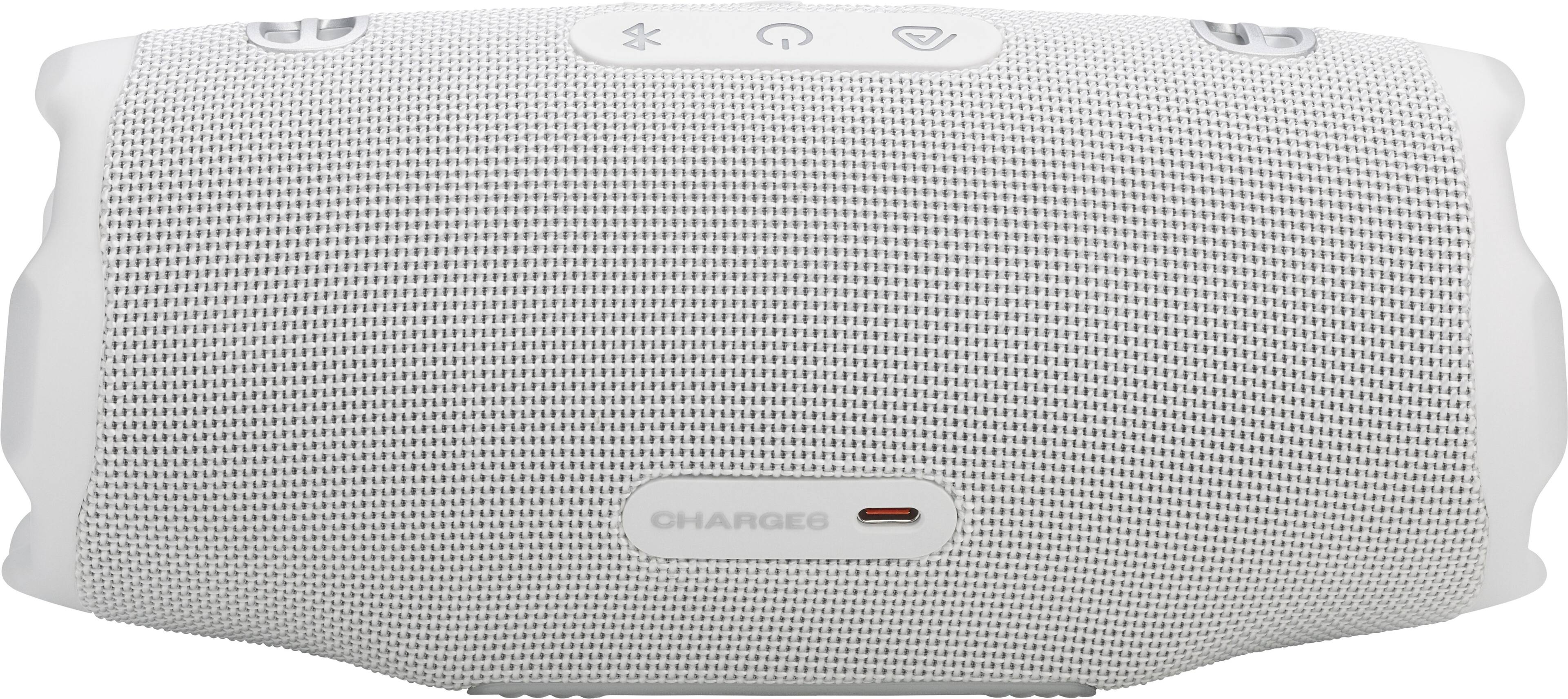Alt View 3. JBL - Charge 6 Portable Wireless Speaker - 2025 - White.