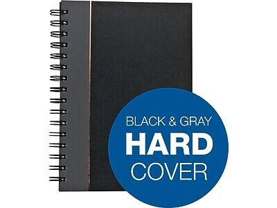 BLACK & GRAY HARD COVER