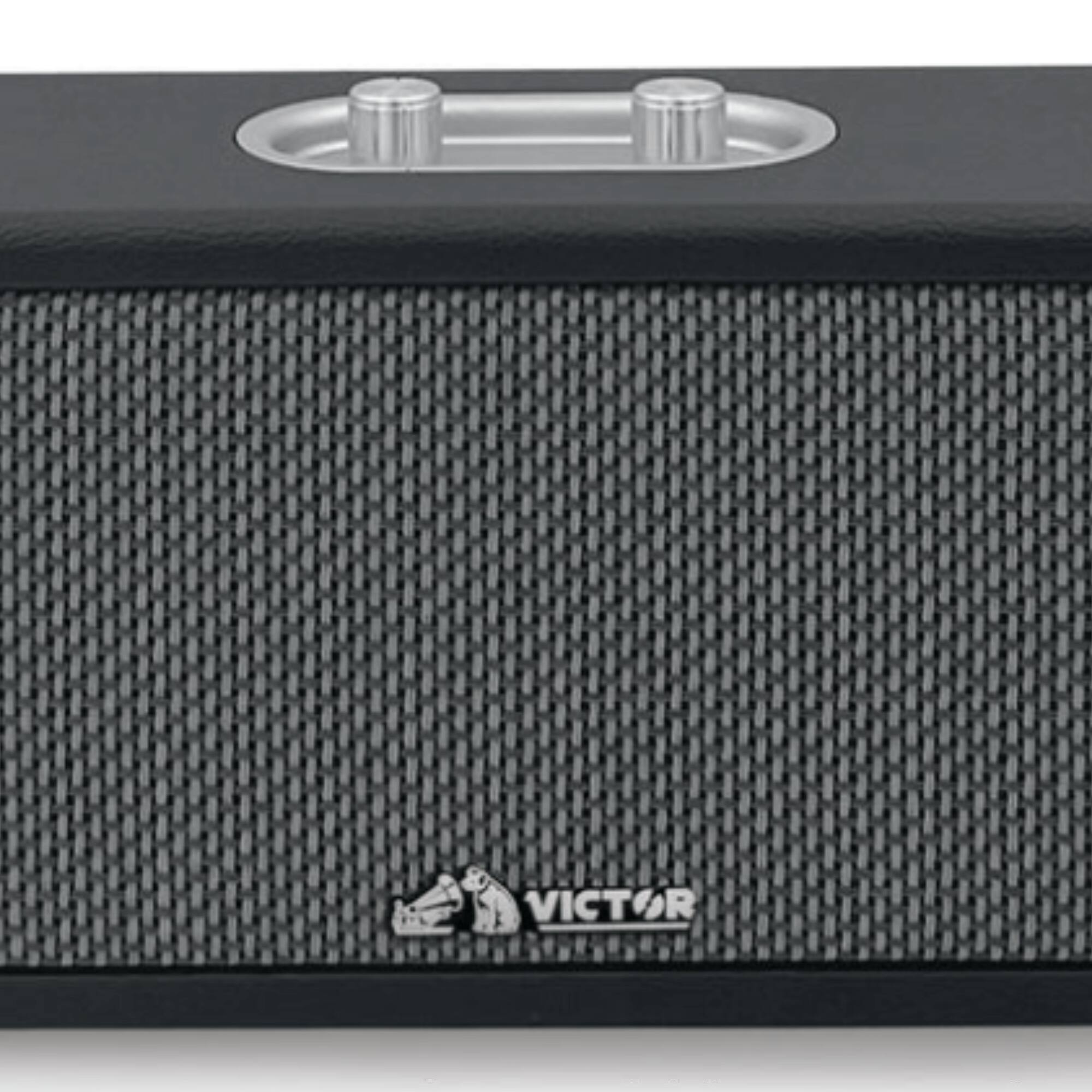 Alt View 5. Victor Audio - Portable Speaker with Bluetooth Wireless Technology and Built-In Battery - Black.