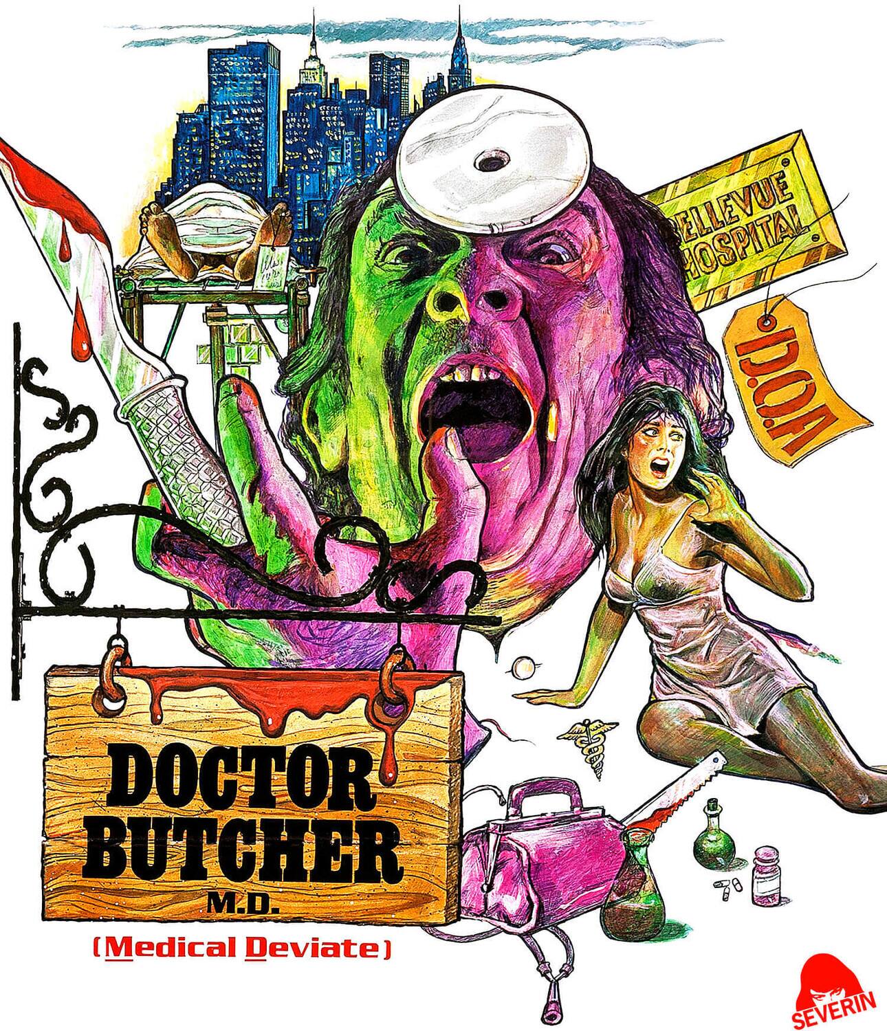 Front. Doctor Butcher M.D. / Zombie Holocaust   - 4K Blu-Ray.