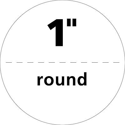 Alt View 7. Avery - Laser/Inkjet Mailing Seals, 1" Dia, Glossy Clear, 480 Seals/Pack - Clear.