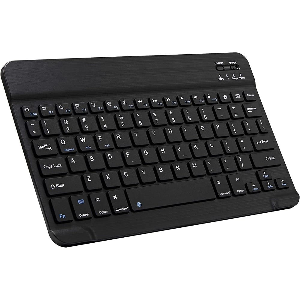 RTMB - The Bluetooth keyboard compatible with iOS, Android and iPad OS system. It is perfect for Apple iPhone, iPad, iPad Mini - Black