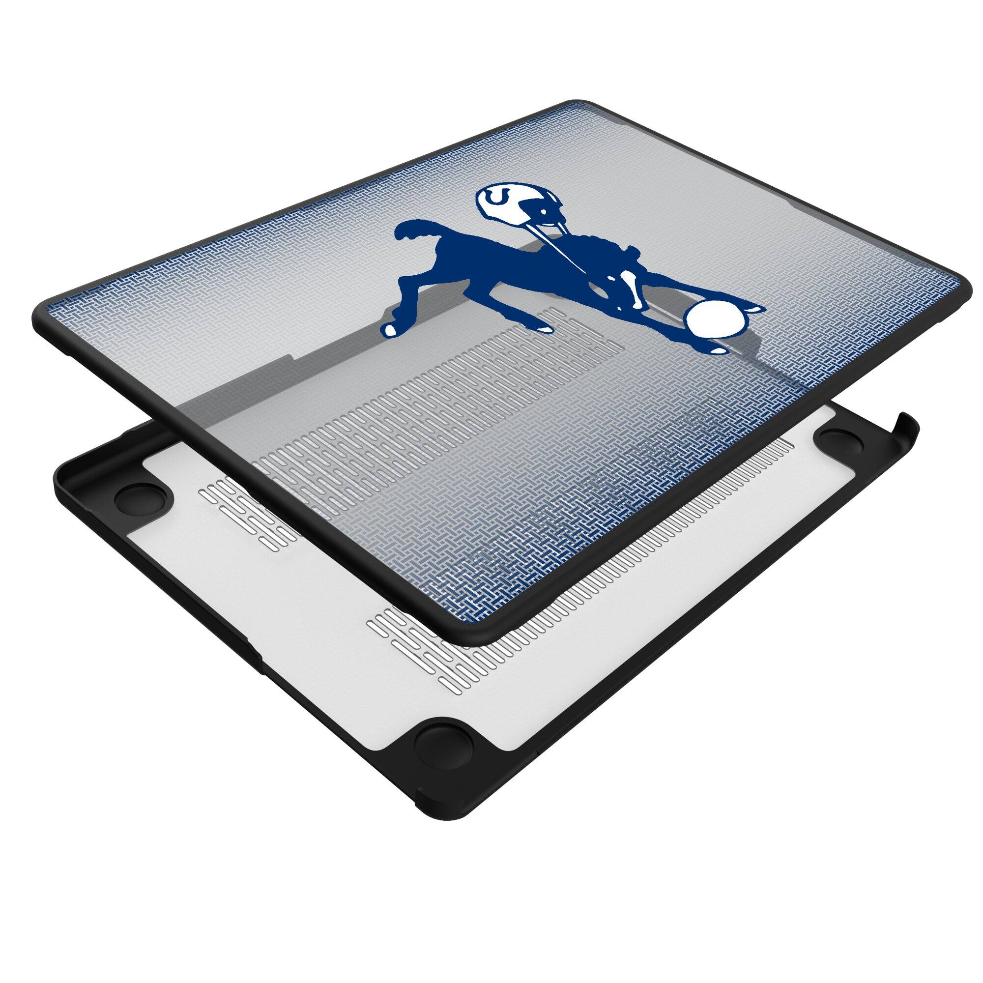 Alt View 3. Keyscaper - Baltimore Colts Linen MacBook Case - Air 13 in - Multicolor.