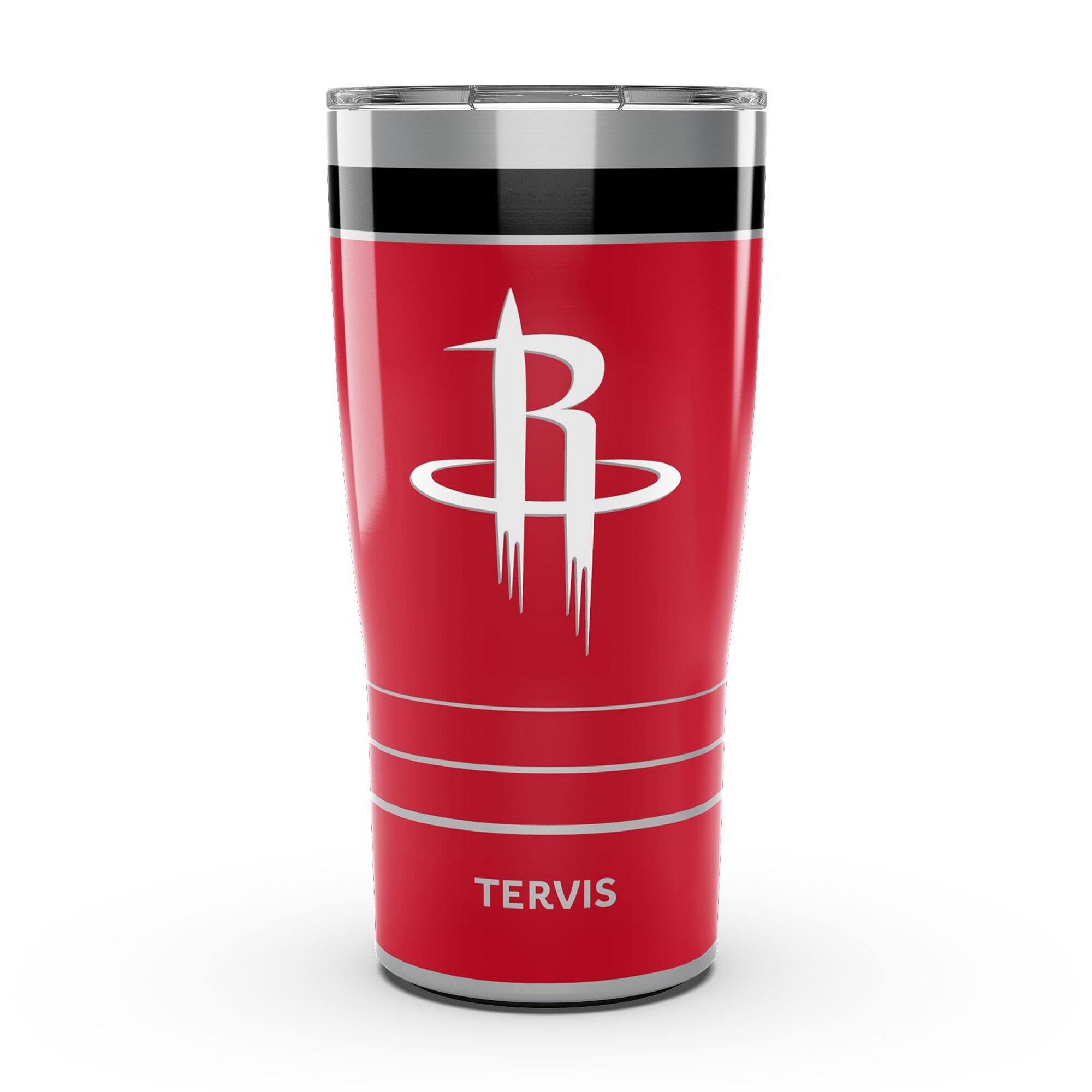 Front. Tervis - Houston Rockets 20oz. MVP DuraPrint-- Stainless Steel Travel Tumbler - Multicolor.