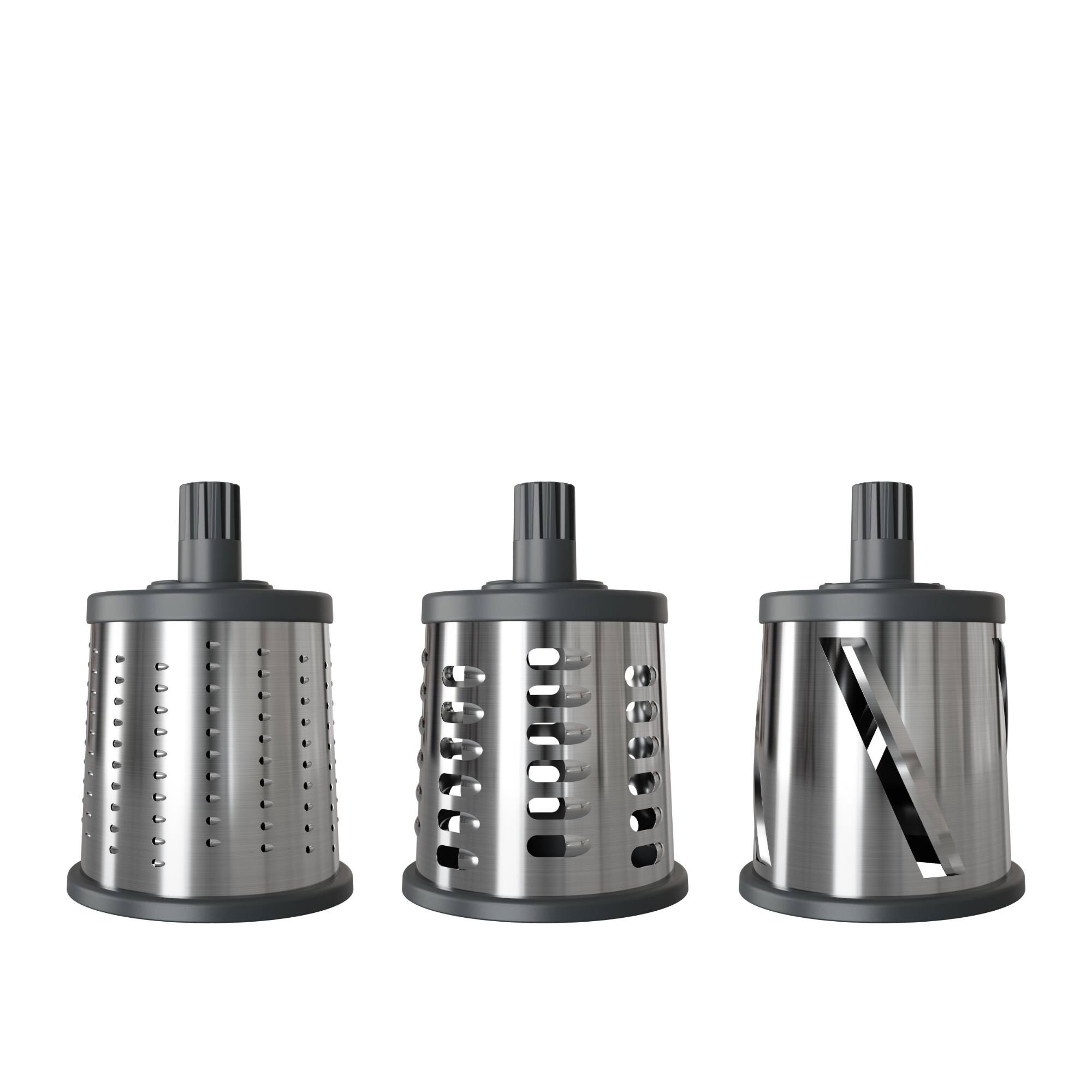 Alt View 3. Zyliss - Rotary Cheese Grater, Aluminium (5-yr guarantee) - Grey.