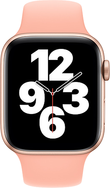 Apple - Watch 44mm Sport Band - Regular - Pink Sand