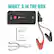 WHAT'S IN THE BOX
- PURSUIT JUMP STARTER MULTI-FUNCTION car jump starter
- MANUAL
- Made in China