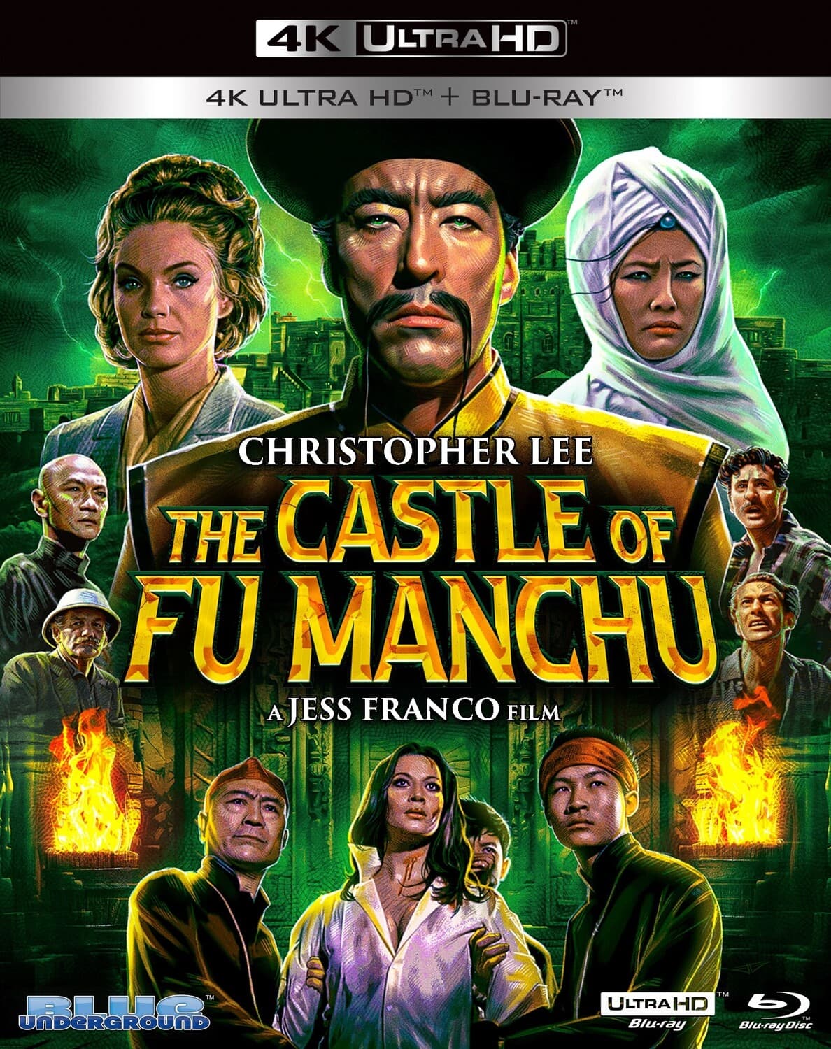 The Castle of Fu Manchu  - 4K Blu-Ray