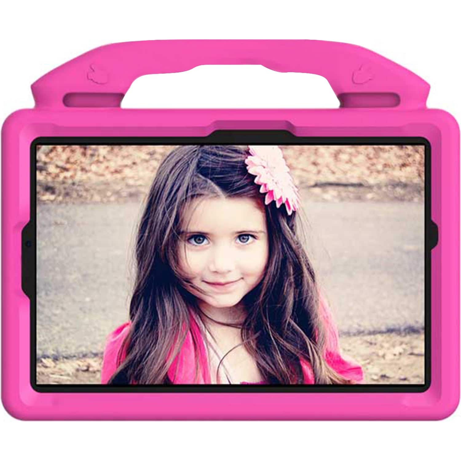 Front. SaharaCase - KidProof Case for Samsung Galaxy Tab A9+ - Pink.