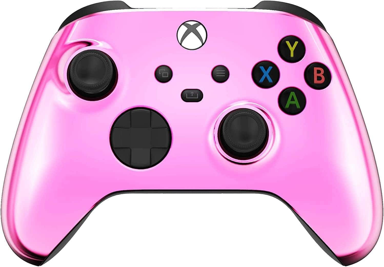 Custom Controllerzz - Xbox Wireless Custom Controller for Xbox One, Xbox Series X, Xbox Series S & PC - Pink Chrome - Multi