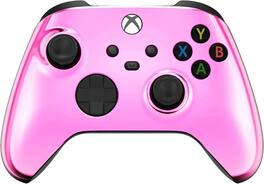 Custom Controllerzz - Custom Wireless Controller for Xbox Series X|S, Xbox One, & PC - Pink Chrome