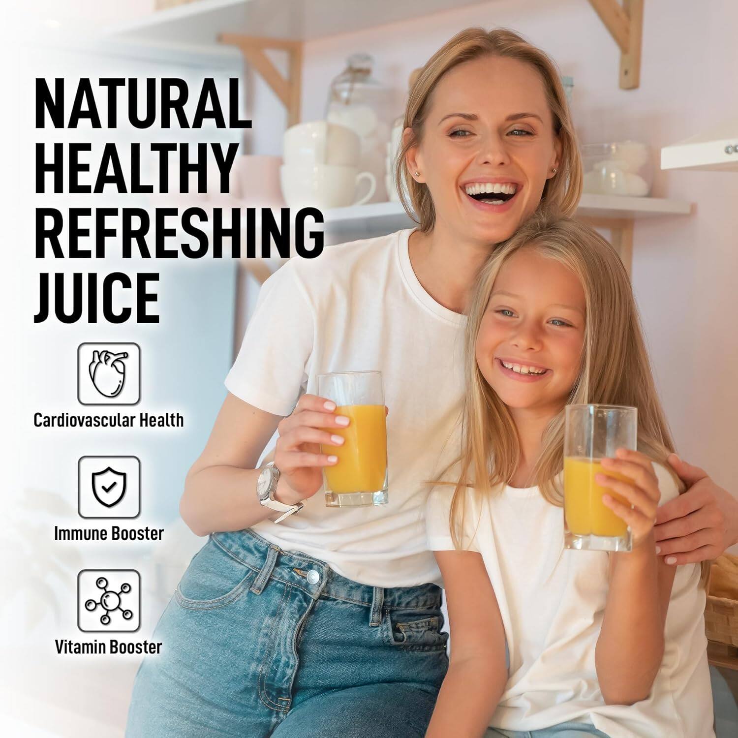 NATURAL HEALTHY REFRESHING JUICE

- Cardiovascular Health
- Immune Booster
- Vitamin Booster