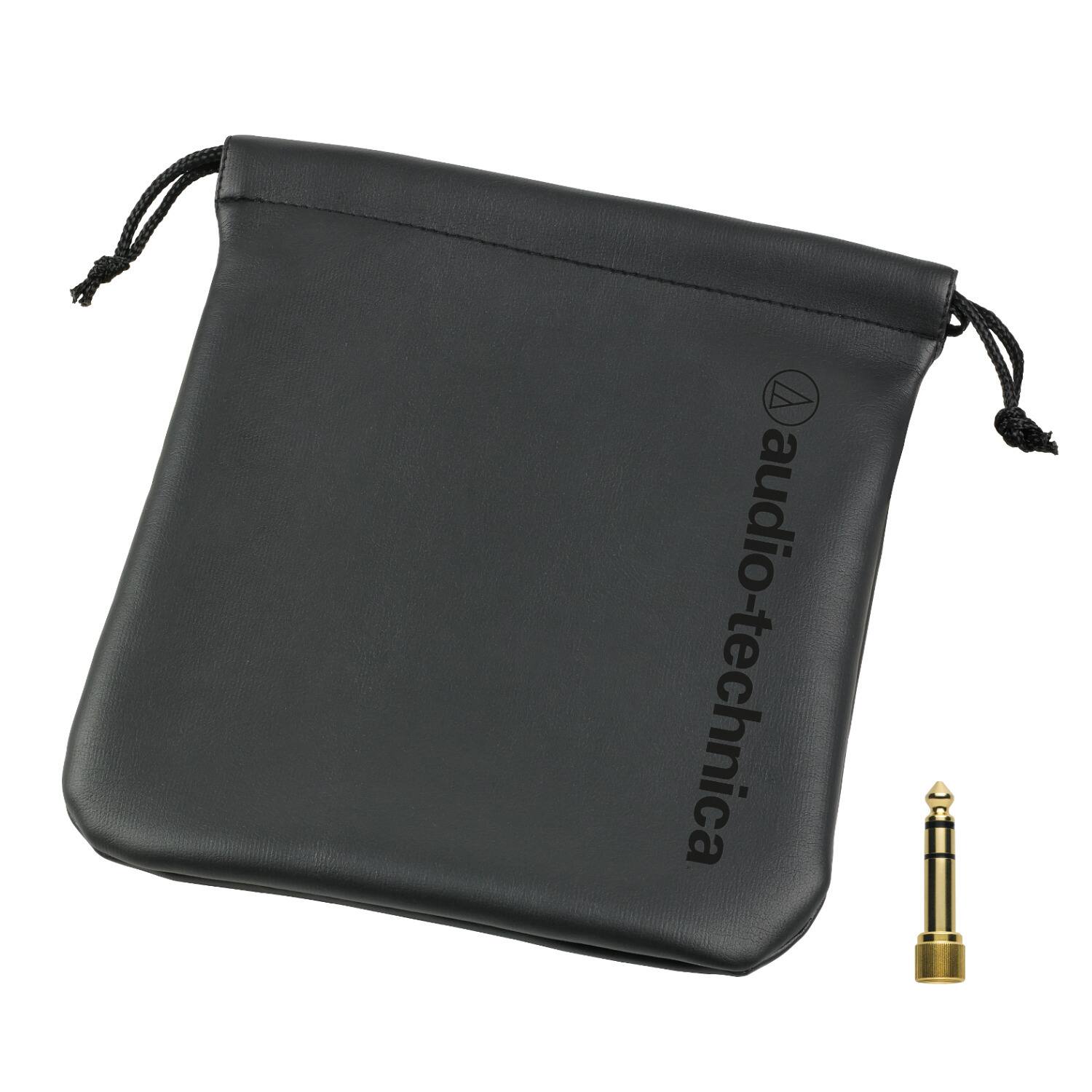 Back. Audio-Technica - Audio Technica ATH M50X Professional Monitor Headphones with Knox Headphone Case Bundle.