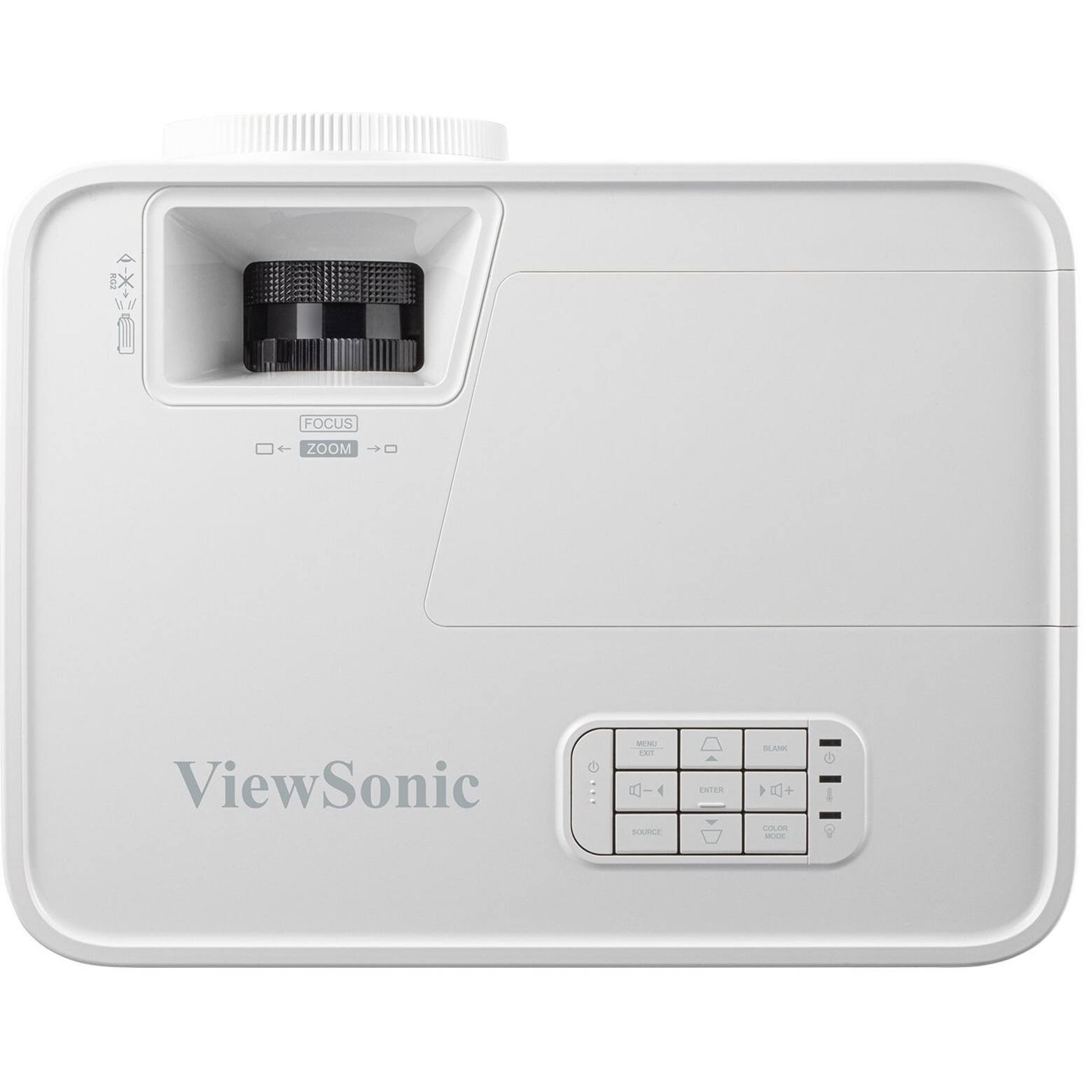 Alt View 14. ViewSonic - LS510WH-2 3000 ANSI Lumens WXGA LED Business/Education Projector - White.