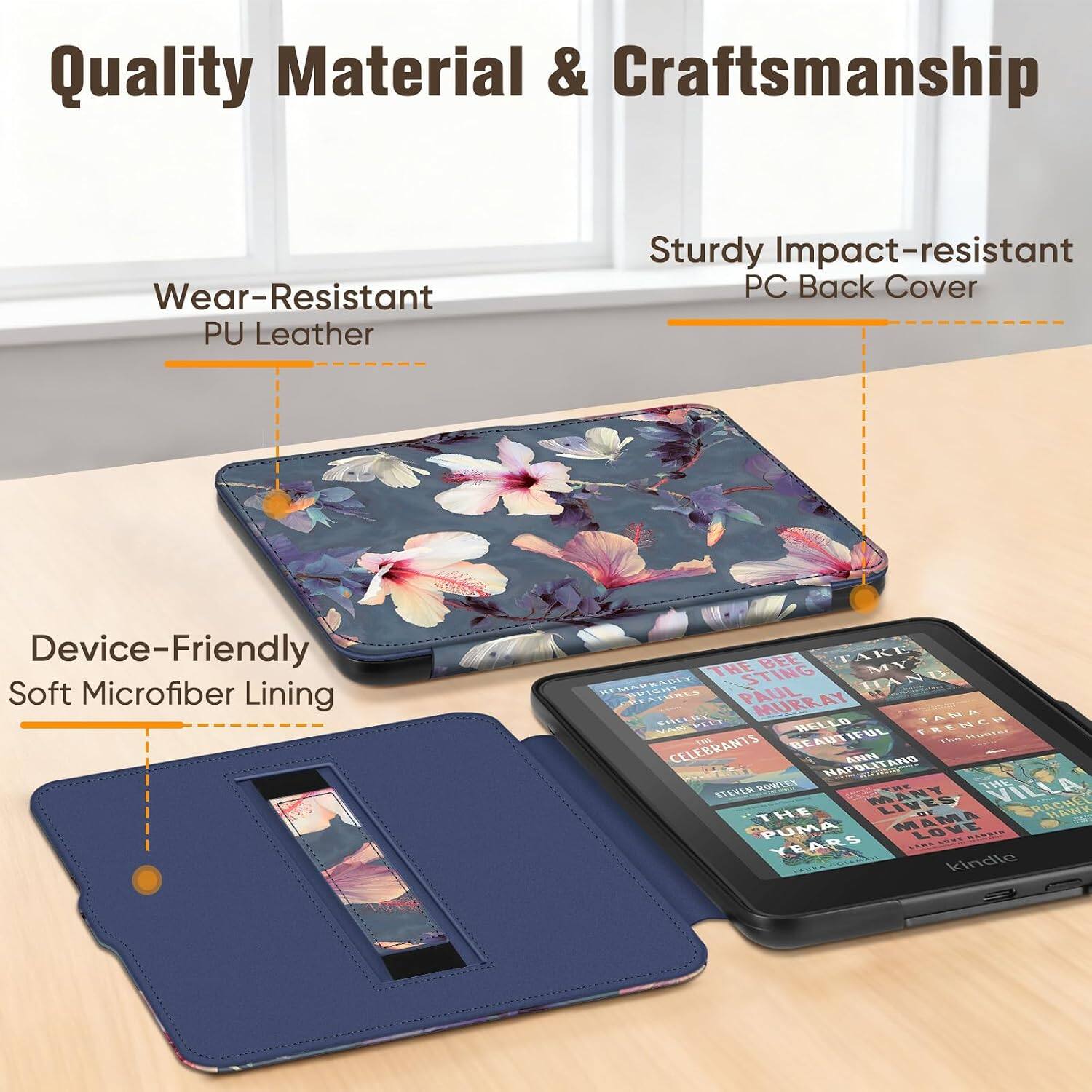 Quality Material & Craftsmanship

- Wear-Resistant PU Leather
- Sturdy Impact-resistant PC Back Cover
- Device-Friendly Soft Microfiber Lining

BEE TAKE MY THE STING HAND REMARKABLY CREATURES BRIGHT PAUL SHEERY MURRAY TANA VAN PECT HELLO FRENCH THE BEAUTIFUL The Hunter CELEBRANTS NAPOLITANO ANN SPLCITIONS STEVEN ROWLEY THE THE VILLA MANY LIVES RACHEL THE MAMA or HAWK PUMA LANA LOVE LOVE 1 YEARS COLEMAN kindle