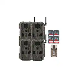 Stealth Cam - Fusion MAX 2.0 36MP Cellular Wireless Trail Camera (4-Pack)