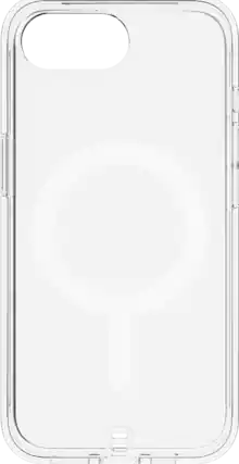 Front. BodyGuardz - BodyGuardz Carve Case with MagSafe - iPhone 16e Clear - Clear.