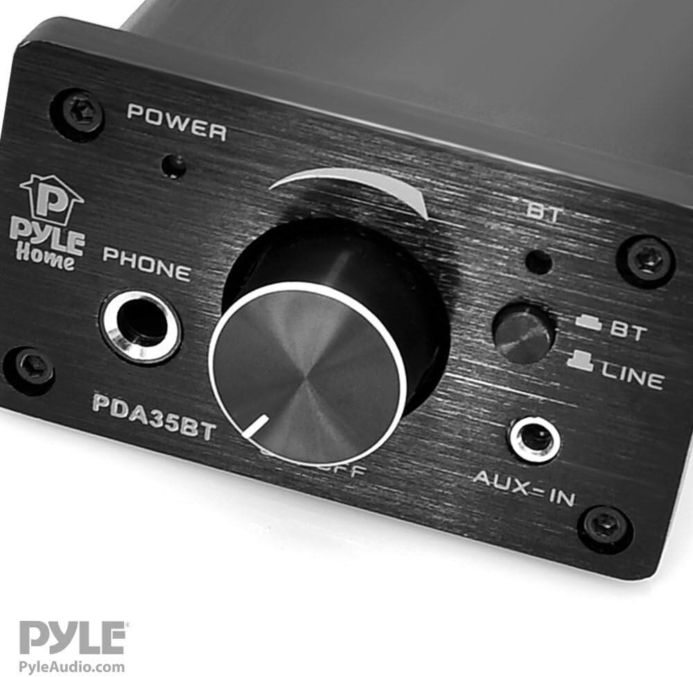 PYLE Home  
PHONE  
PDA35BT  
POWER  
BT  
LINE  
AUX-IN  
PYLE  
PyleAudio.com