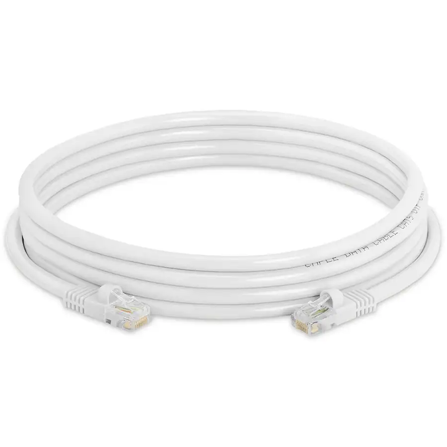 Network Cabloe Rj45 Cmple.com Cat5e Ethernet Cable 10ft 1Gbps RJ45 LAN 350MHz UTP Network ...