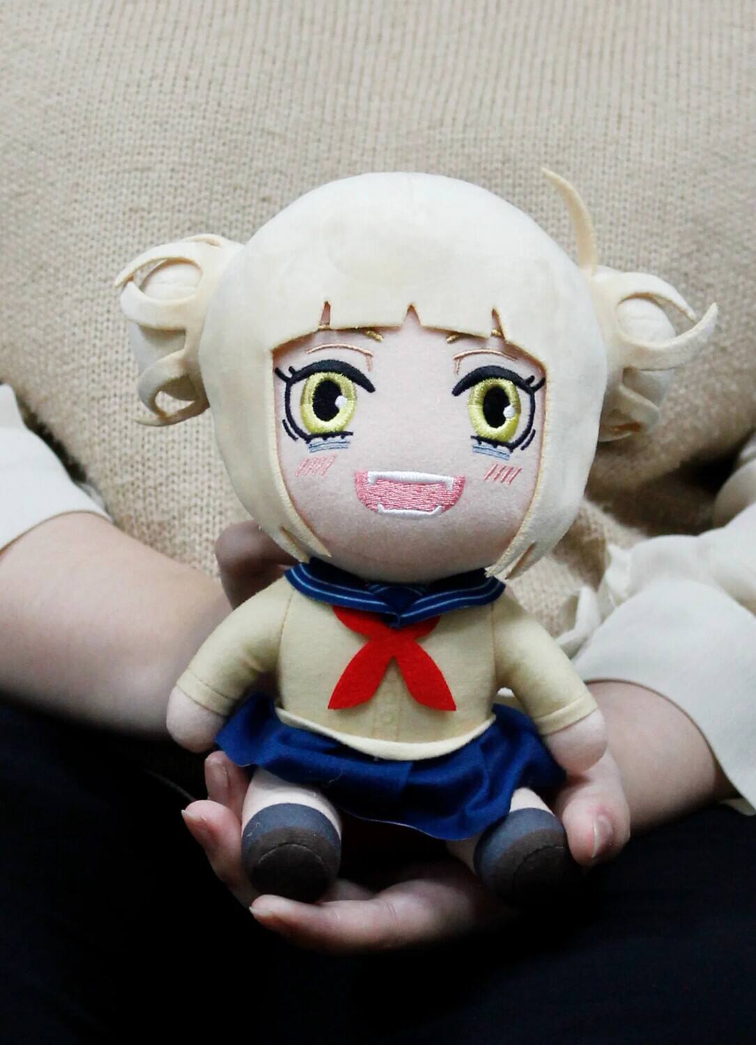 Alt View 3. Great Eastern - Great Eastern - My Hero Academia S2 - 7" Sitting Plush - Himiko Toga (MHA)   - Collectibles - Multicolor.