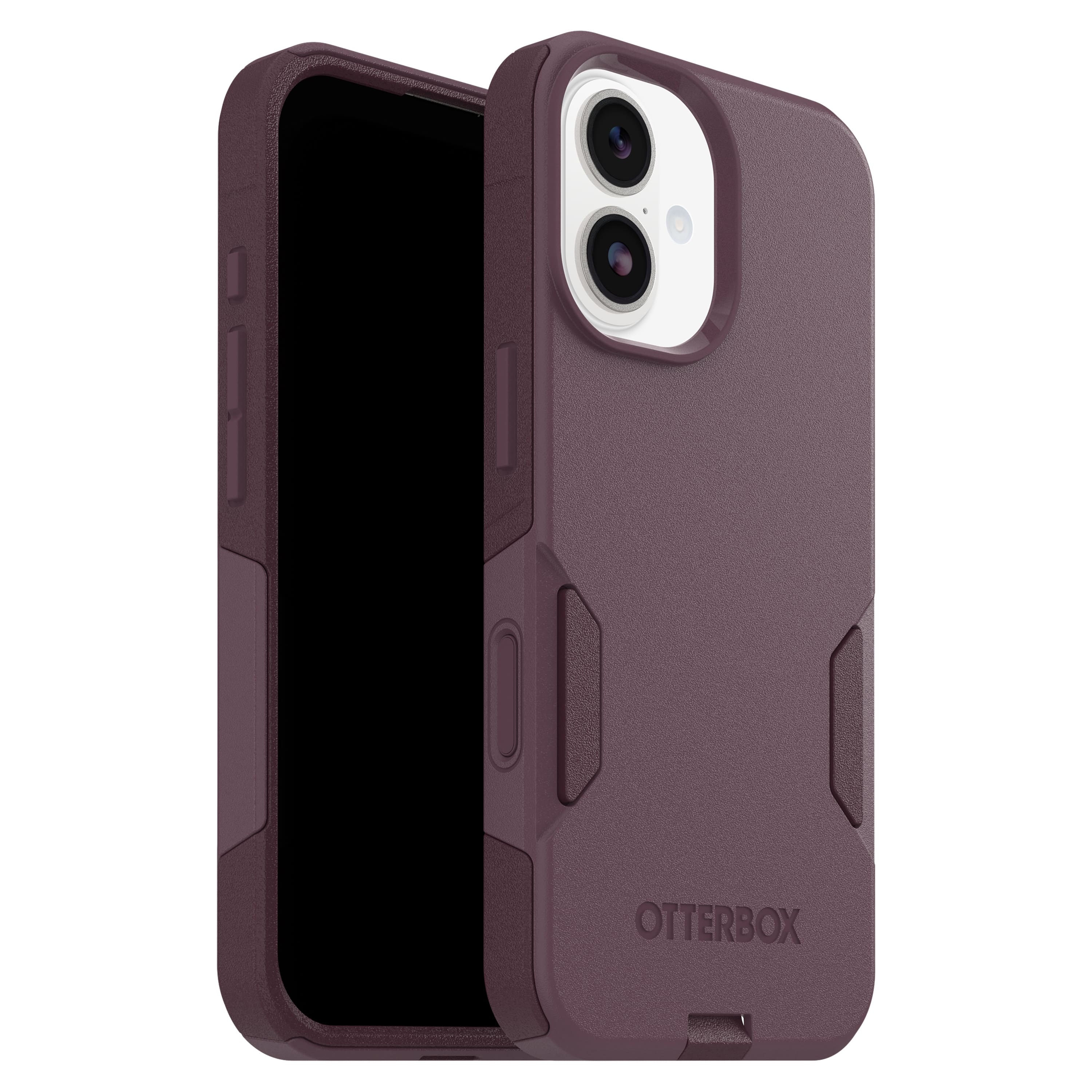 OtterBox - Commuter Series Hard Shell for Apple iPhone 17 - Purple - Front_Zoom