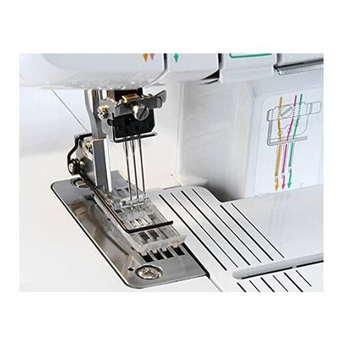 Back. Brother - Brother 2340CV Cover Stitch with Color-Coded Threading Guide.