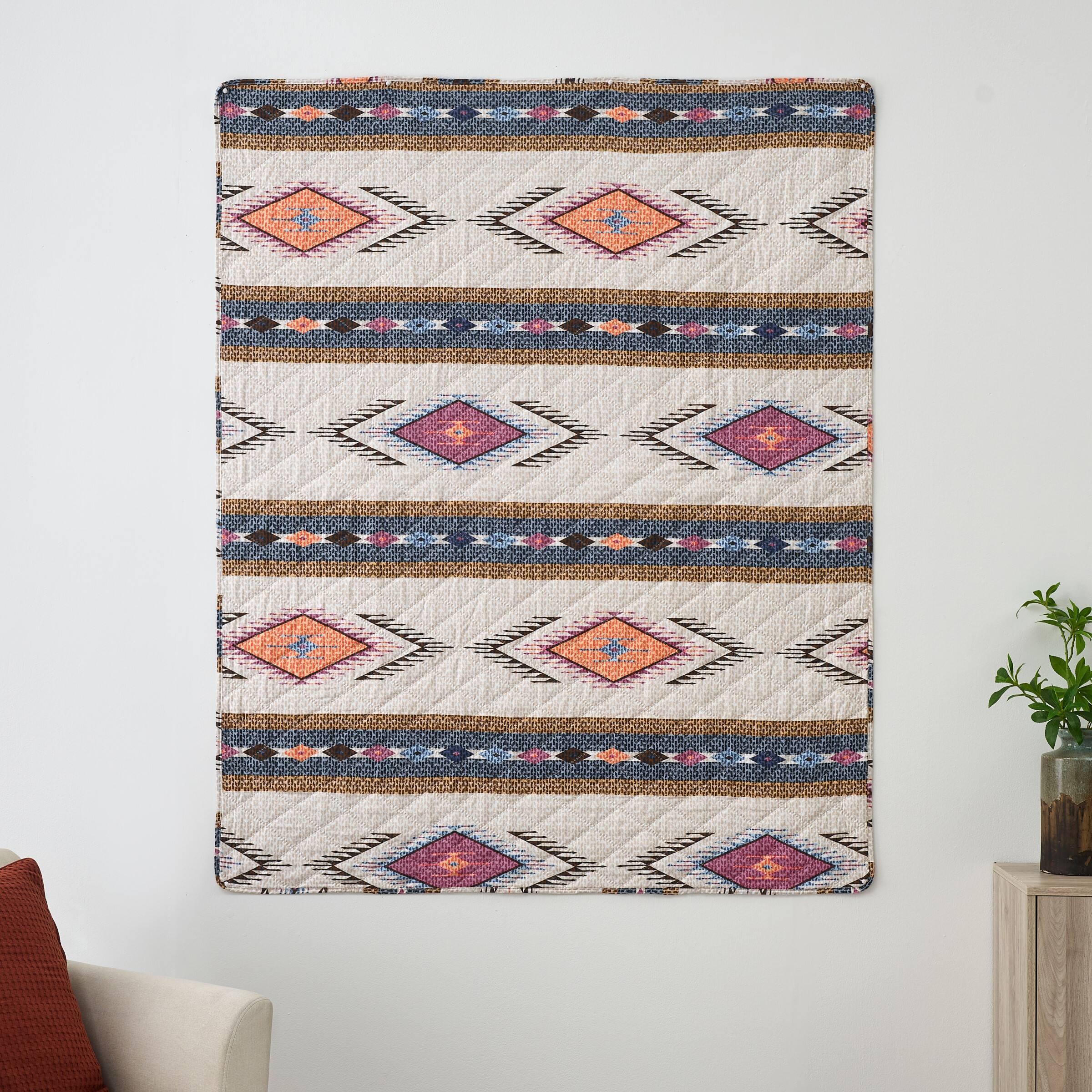 Left. BreeBe - Cheyenne Throw - Spirit.