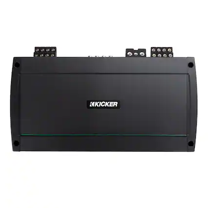 Front. KICKER - Kicker KXMA800.8 8-Channel Full-Range Class D Marine Amplifier - Black.