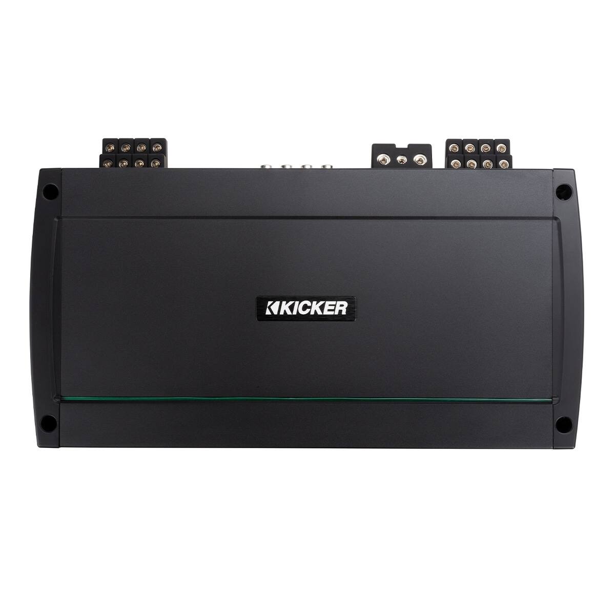Front. KICKER - Kicker KXMA800.8 8-Channel Full-Range Class D Marine Amplifier - Black.