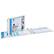 Front. Avery - Heavy Duty 3" 3-Ring View Binders, Slant Ring - White.