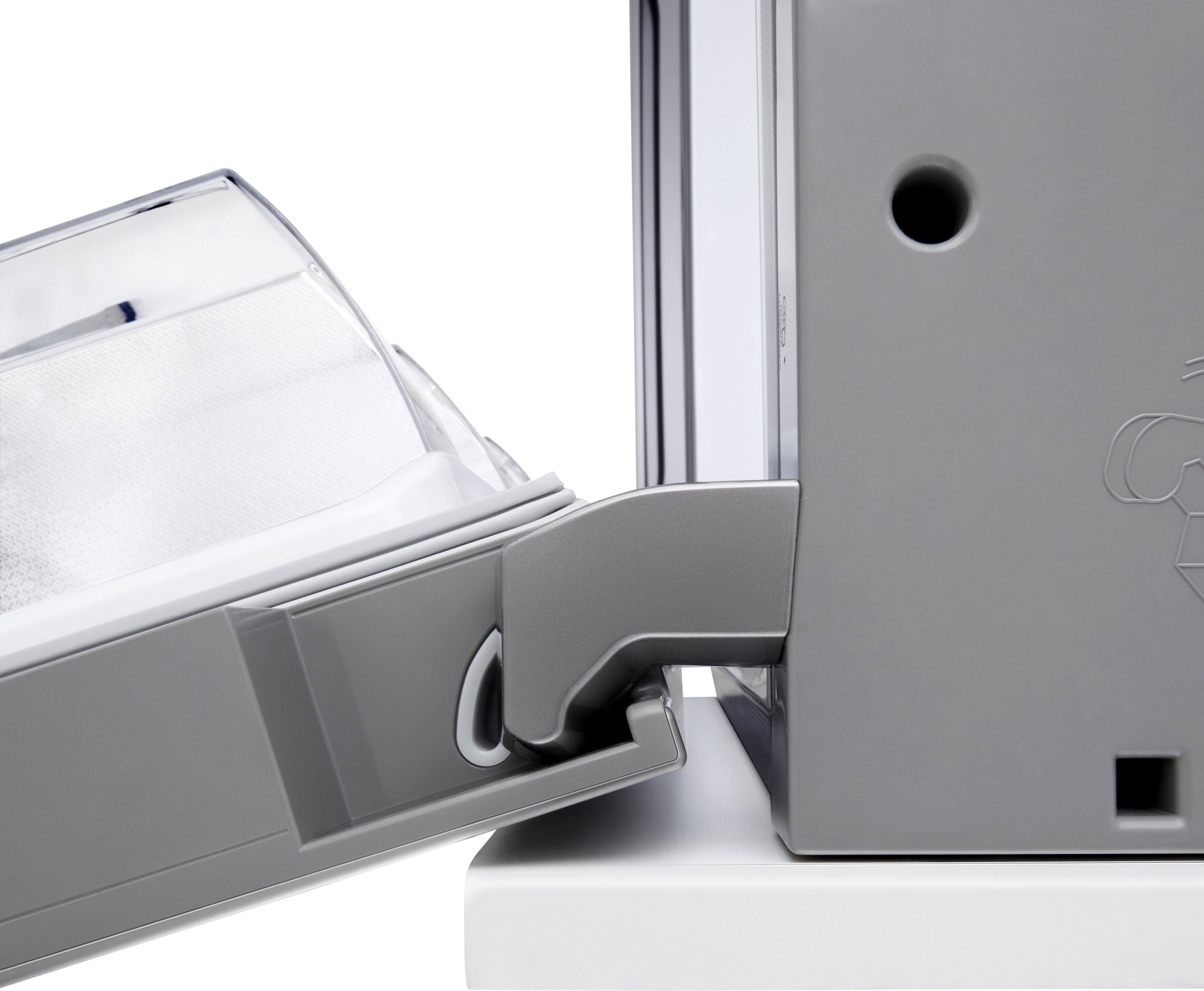 Alt View 9. LG - Counter-Depth MAX 23.7 Cu. Ft. 3-Door Smart French Door Refrigerator with Zero Clearance Hinge System - PrintProof Stainless Steel Look.