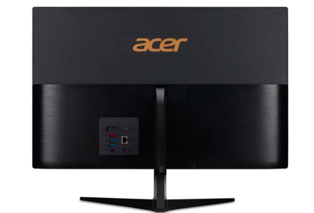 Left. Acer - Aspire AIO 23.8" Intel Core i3-1215U 8GB Ram 512GB SSD W11H | C24-1700 | DQ.BK1AA.001 - Black.