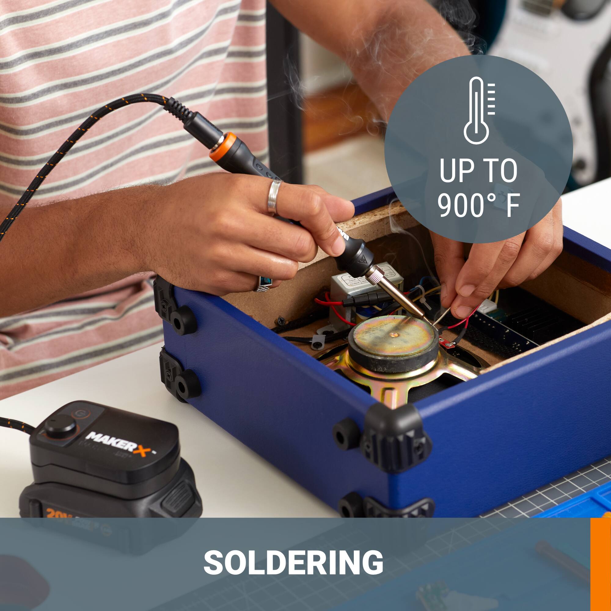 UP TO 900 F MAKER X SOLDERING