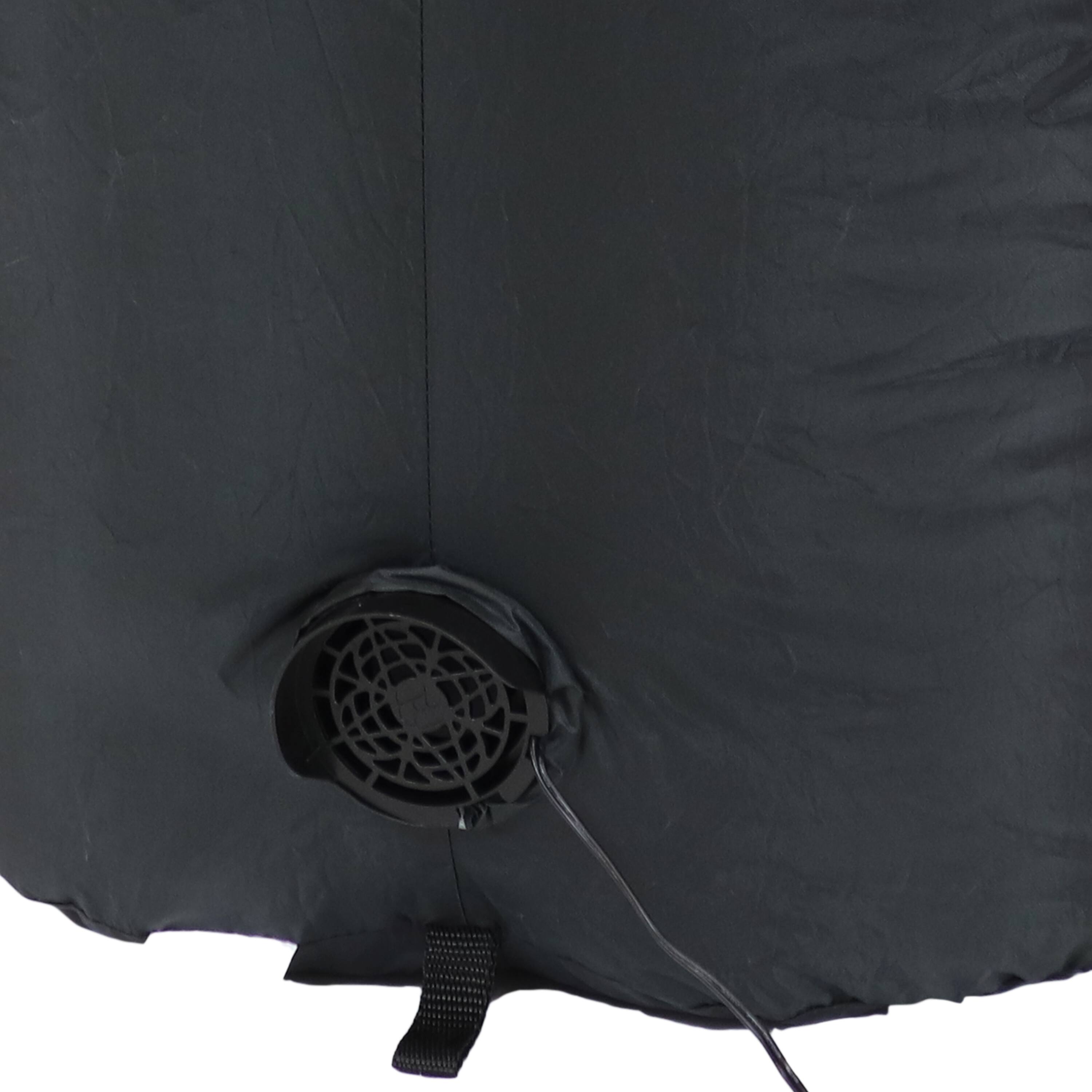 Alt View 9. Sunnydaze - Wendolyn the Wicked Witch Inflatable Halloween Decoration - 5 ft - Black.