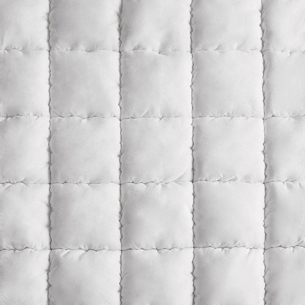 Alt View 5. Gracie Mills - Gracie Mills Capri Alternative Mattress Pad - White.