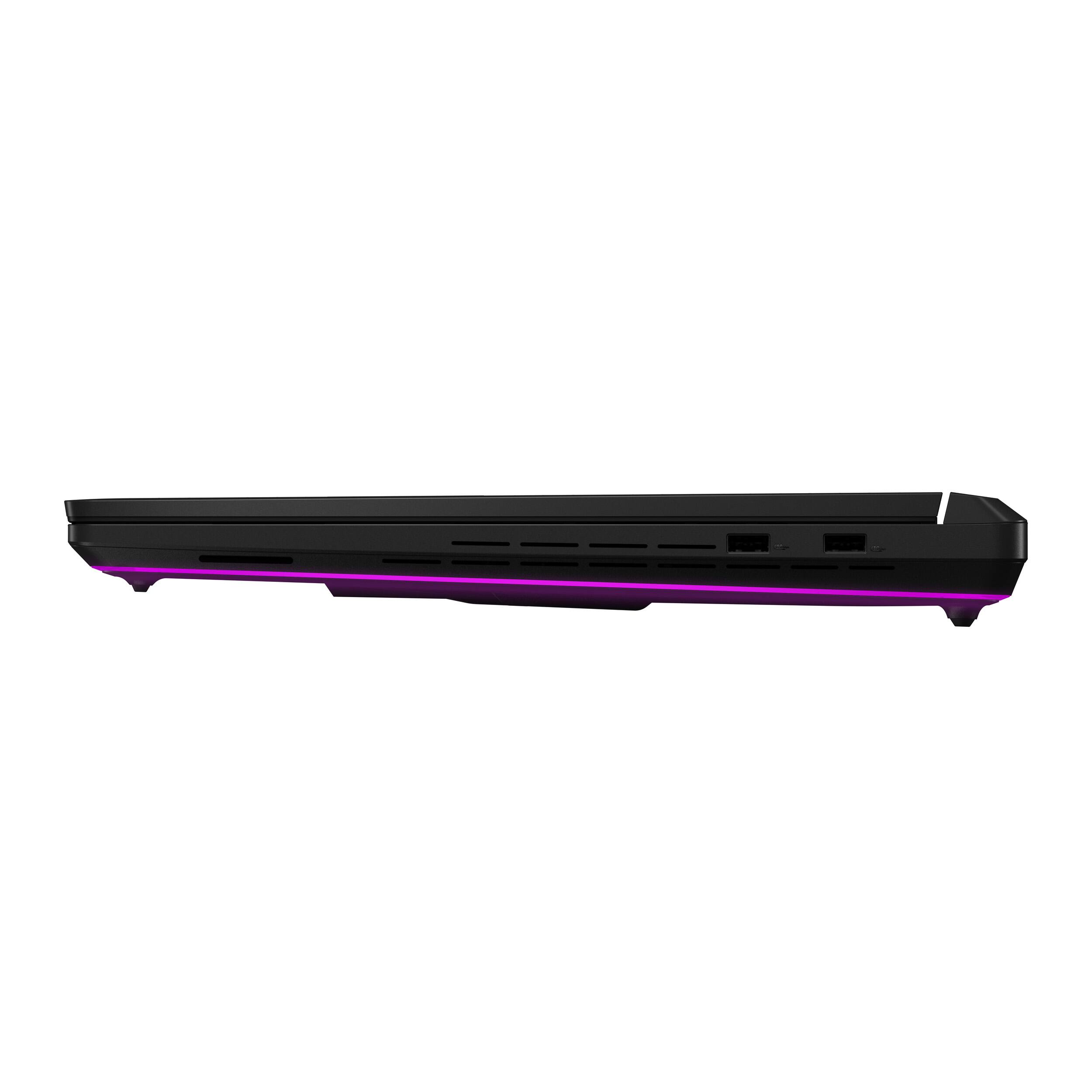 Alt View 14. ASUS - ROG Strix SCAR 18 18" 4K 240Hz Gaming Laptop - Intel Core Ultra 9 HX Plus - 32GB RAM - NVIDIA GeForce RTX 5090 - 1TB SSD - Off Black.