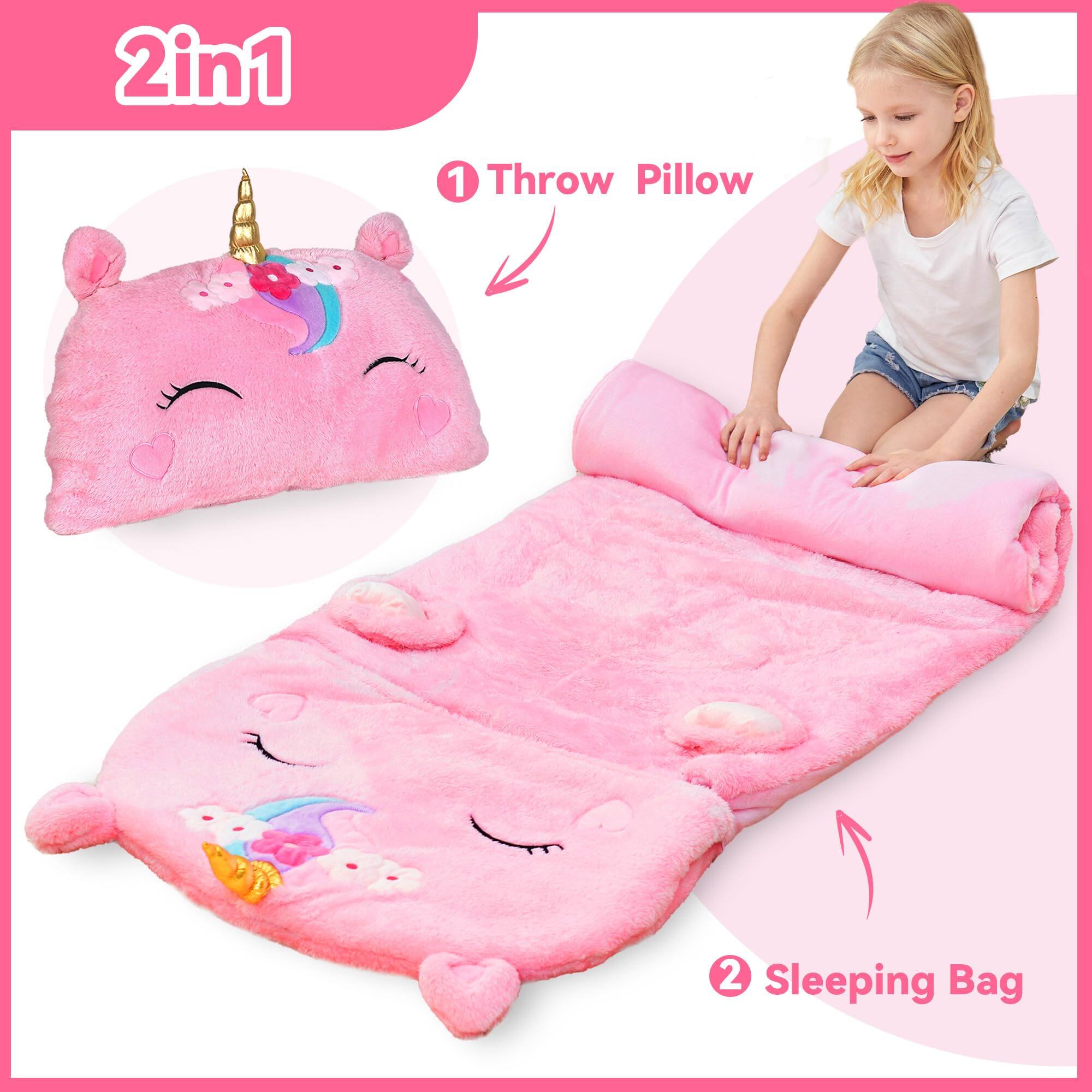 2in1

1 Throw Pillow

2 Sleeping Bag