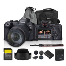 Canon - EOS R6 Mark II Full Frame Mirrorless Camera Creator Bundle