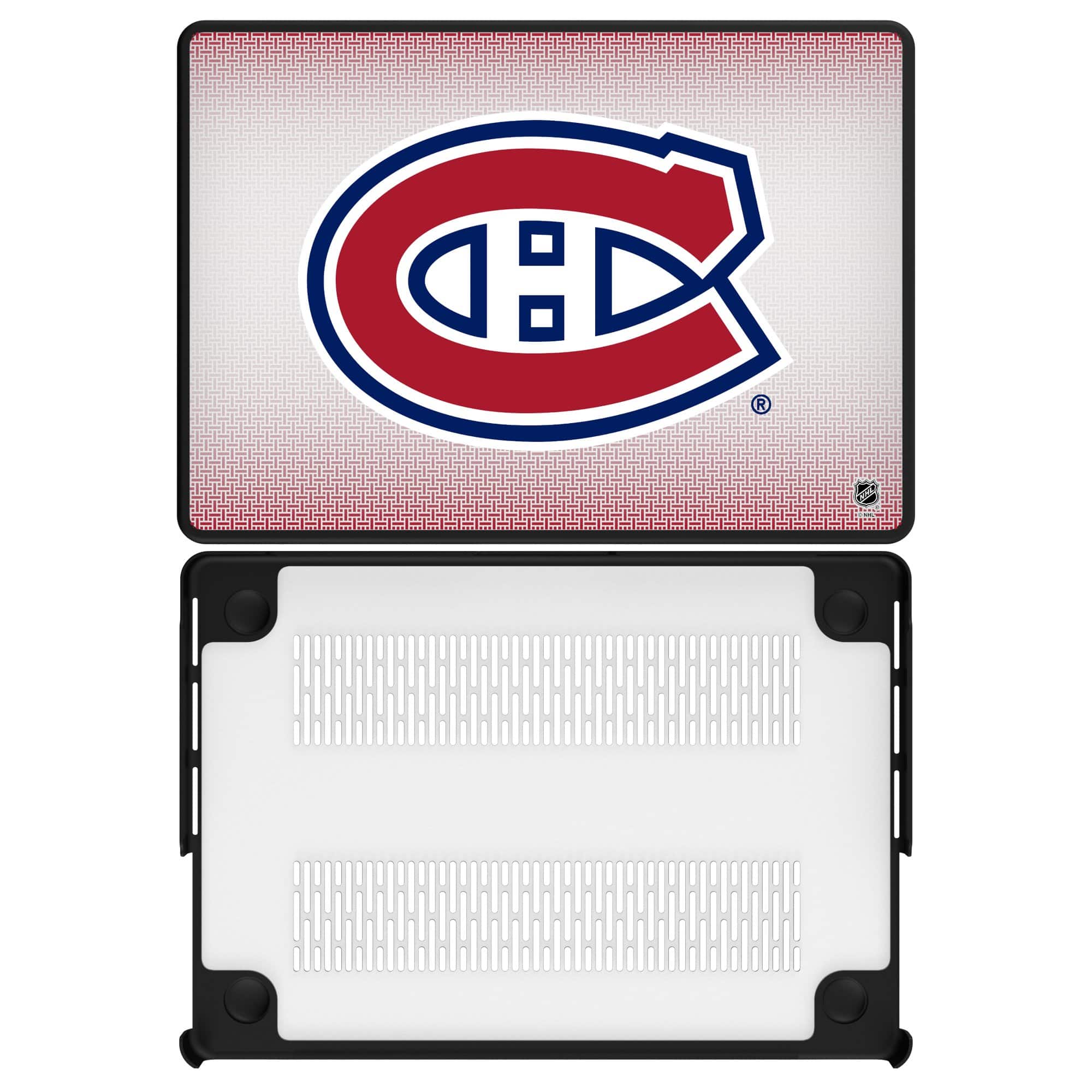 Keyscaper - Montreal Canadiens Linen MacBook Case - Pro 13 in - Multicolor