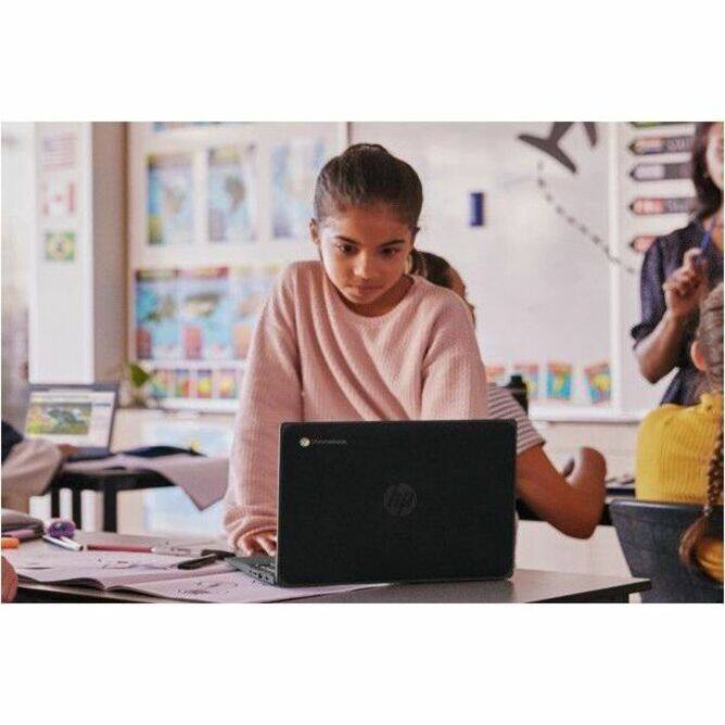 Alt View 2. HP - HP Fortis G1i 14" Touchscreen Chromebook - HD - Intel N150 - 8 GB - 64 GB Flash Memory - English Keyboard - Smart Buy - Unknown.