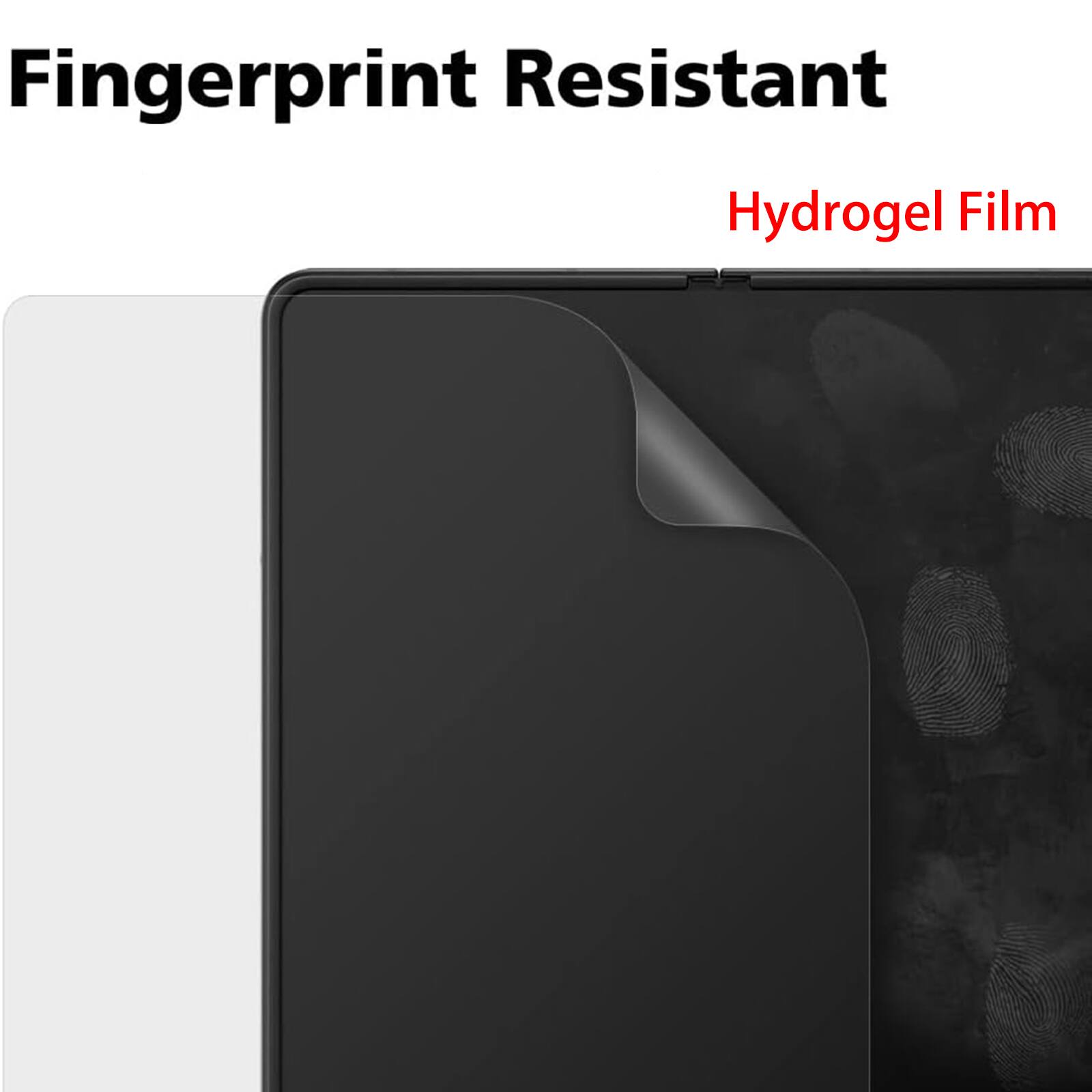 Fingerprint Resistant Hydrogel Film